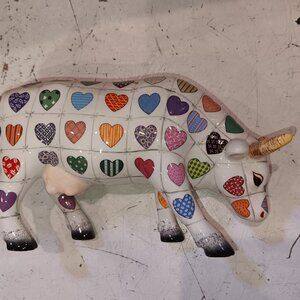 **NICE** Westland Cow Parade Cali-Cow #7359 Cow Parade 2007 ** Very Rare **